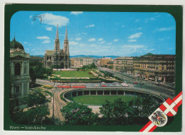 AK Wien 9 - Votivkirche, 1984 Postalisch Gelaufen, Siehe 3 Scans - Wien Mitte
