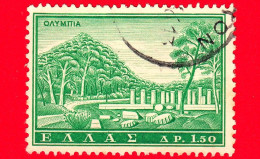 GRECIA - HELLAS - Usato - 1961 - Turismo - Antica Olimpia - 1.50 - Used Stamps