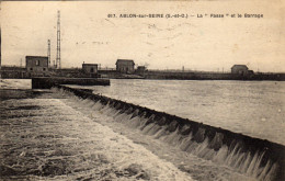 Ablon Sur Seine La Passe Et Le Barrage - Ablon Sur Seine