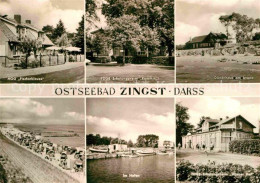 72703214 Zingst Ostseebad Duenenhaus Strand Hafen HOG-Fischerklause Zingst Darss - Zingst