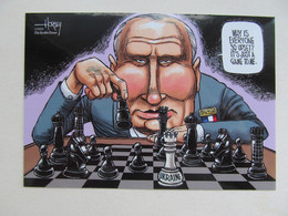 Ukraine Russia 2022 War In Ukraine Satirical Chess - Satirical