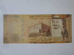 Saudi Arabia 10 Riyals 2017 Banknote See Pictures - Saudi-Arabien
