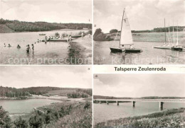 72702240 Zeulenroda-Triebes Talsperre Strandbad Seglerhafen Vorsperrmauer Teilan - Zeulenroda