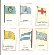 DD15 - VIGNETTES CIGARETTES MASSARY - DRAPEAUX - ARGENTINE - Autres & Non Classés