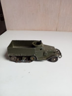 Half Track Dinky Toys Chenille à Réparer - Jouets Anciens