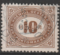 Österreich Porto 1900 ANK/Mi: 28° USED [28o] - Portomarken