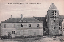 LES ESSARTS Le ROI-la Mairie Et L'école - Les Essarts Le Roi