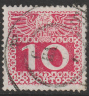 Österreich Porto 1908 ANK/Mi: 38° USED [38o] - Portomarken