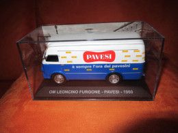 DIE CAST 1:43 - OM LEONCINO FURGONE - PAVESI - 1960 - NUOVO IN TECA RIGIDA - Autres & Non Classés