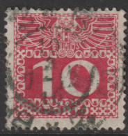 Österreich Porto 1908 ANK/Mi: 38° USED [38o_] - Portomarken