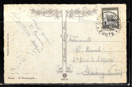 N262 - VATICAN - CP DU 06/08/1933 POUR STRASBOURG FRANCE - Storia Postale