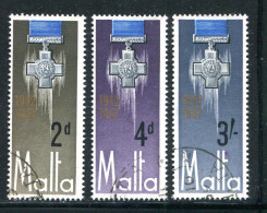 MALTE- Y&T N°352 à 354- Oblitérés - Malta