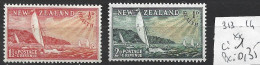 NOUVELLE-ZELANDE 313-14 ** Côte 1 € - Unused Stamps
