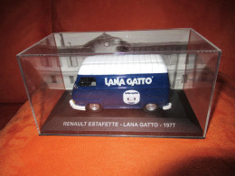 DIE CAST 1:43 - RENAULT ESTAFETTE - LANA GATTO - 1977 - NUOVO IN TECA RIGIDA - Autres & Non Classés