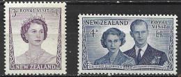 NOUVELLE-ZELANDE 325-26 ** Côte 0.60 € - Unused Stamps