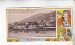 Stollwerck Album No 1  Mosel - Ansichten   Zeltingen      Gruppe 28 #2  Von 1897 - Stollwerck