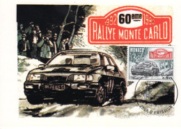 Monaco - Monte-Carlo Rallye 1992 - Ford Sierra Cosworth - FDC Prémier Jour - CPM - Cars