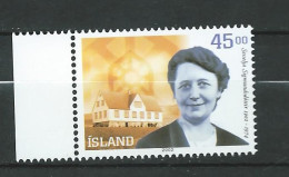 Iceland 2002 The 100th Ann. Of The Birth Af Sesselja H. Sigmundsdottir. Pedagogy  MNH** - Nuevos