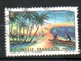 POLYNESIE Paysage ( Tuamotu) 1964 N° 30 - Usati