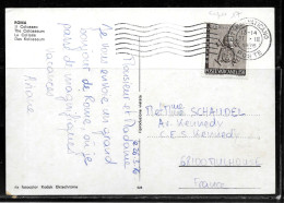 N253 - VATICAN - CP DU 27/03/1976 POUR MULHOUSE FRANCE - Covers & Documents