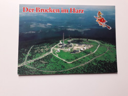 Der Brocken Im Harz Mit Hexe - Schierke