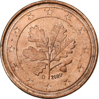 République Fédérale Allemande, 5 Euro Cent, Error Mule / Hybrid 2 Cent - Varietà E Curiosità