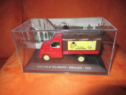 DIE CAST 1:43 - FIAT 615 N TELONATO - EMULSIO - 1959 - NUOVO IN TECA RIGIDA - Andere & Zonder Classificatie