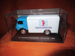 DIE CAST 1:43 - OM LEONCINO FRIGORIFERO - CO.PE.GO - 1966 - NUOVO IN TECA RIGIDA - Altri & Non Classificati