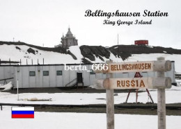 Antarctica Bellingshausen Station Russia New Postcard - Andere & Zonder Classificatie