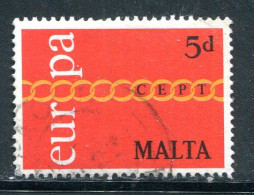 MALTE- Y&T N°425- Oblitéré (Europa) - Malta