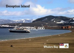 Antarctica Deception Island Whalers Bay New Postcard - Andere & Zonder Classificatie