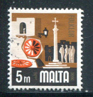 MALTE- Y&T N°461- Oblitéré - Malta