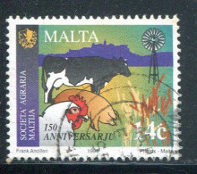 MALTE- Y&T N°905- Oblitéré - Malta