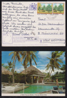 Mauritius 1980 Picture Postcard To Munich Germany - Mauritius (1968-...)