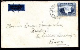Lettre Année 1938 -  VICTORIA FALLS RHODESIE Vers La  FRANCE - YT N° 30  Année 1932 - Autres - Afrique