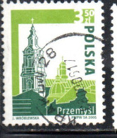 POLONIA POLAND POLSKA 2005 ST. JOHN THE BAPTIST CATHEDRAL PRZEMYSL 3.50z USED USATO OBLITERE' - Usati