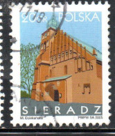 POLONIA POLAND POLSKA 2005 ALL SAINTS COLLEGIATE CHURCH SIERADZ 20g USED USATO OBLITERE' - Used Stamps