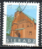 POLONIA POLAND POLSKA 2005 ALL SAINTS COLLEGIATE CHURCH SIERADZ 20g USED USATO OBLITERE' - Used Stamps