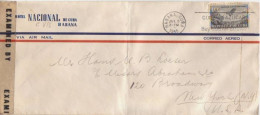 CUBA. 1945/Habana, Slogan-cancel Envelope/censored. - Covers & Documents