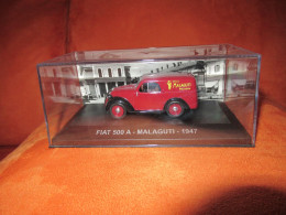 DIE CAST 1:43 - FIAT 500 A - MALAGUTI - 1947 - NUOVO IN TECA RIGIDA - Other & Unclassified