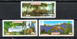 Timbre De Taiwan : (7) 1983  Paysages SG1480/2** - Nuevos