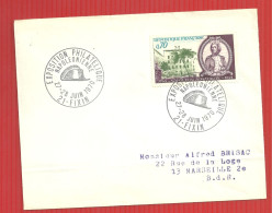 FDC NAPOLEON EXPOSITION PHILATELIQUE FIXIN 27 28 6 1970 - Napoleone