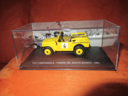 DIE CAST 1:43 - FIAT CAMPAGNOLA - FUNIVIE DEL MONTE BIANCO - 1963 - NUOVO IN TECA - Autres & Non Classés