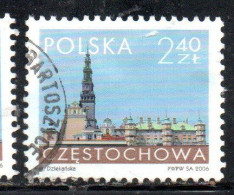 POLONIA POLAND POLSKA 2006 CONVENT OF JASNA GORA CZESTOCHOWA 2.40z USED USATO OBLITERE' - Usados