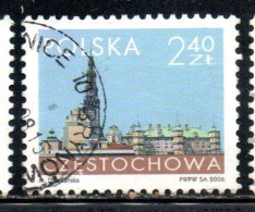 POLONIA POLAND POLSKA 2006 CONVENT OF JASNA GORA CZESTOCHOWA 2.40z USED USATO OBLITERE' - Used Stamps