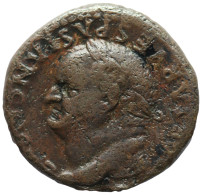 LaZooRo: Roman Empire - AE As Of Vespasian (69-79 AD), Victory - The Flavians (69 AD To 96 AD)