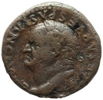 LaZooRo: Roman Empire - AE As Of Vespasian (69-79 AD), Victory - La Dinastia Flavia (69 / 96)