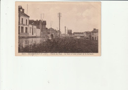 78-Chambourcy  1939 - Entrée Du Pays- La Gare Et Route Venant De St Germain (Pub Chevrolet R.Duvivier) - Chambourcy
