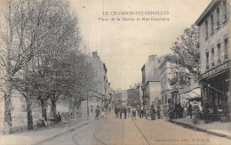 24-2741 : LE CHAMBON-FEUGEROLLES. RUE GAMBETTA ET PLACE DE LA MAIRIE - Le Chambon Feugerolles