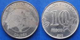 ARGENTINA - 10 Pesos 2019 "Calden" KM# 189 Monetary Reform (1992) - Edelweiss Coins - Argentina